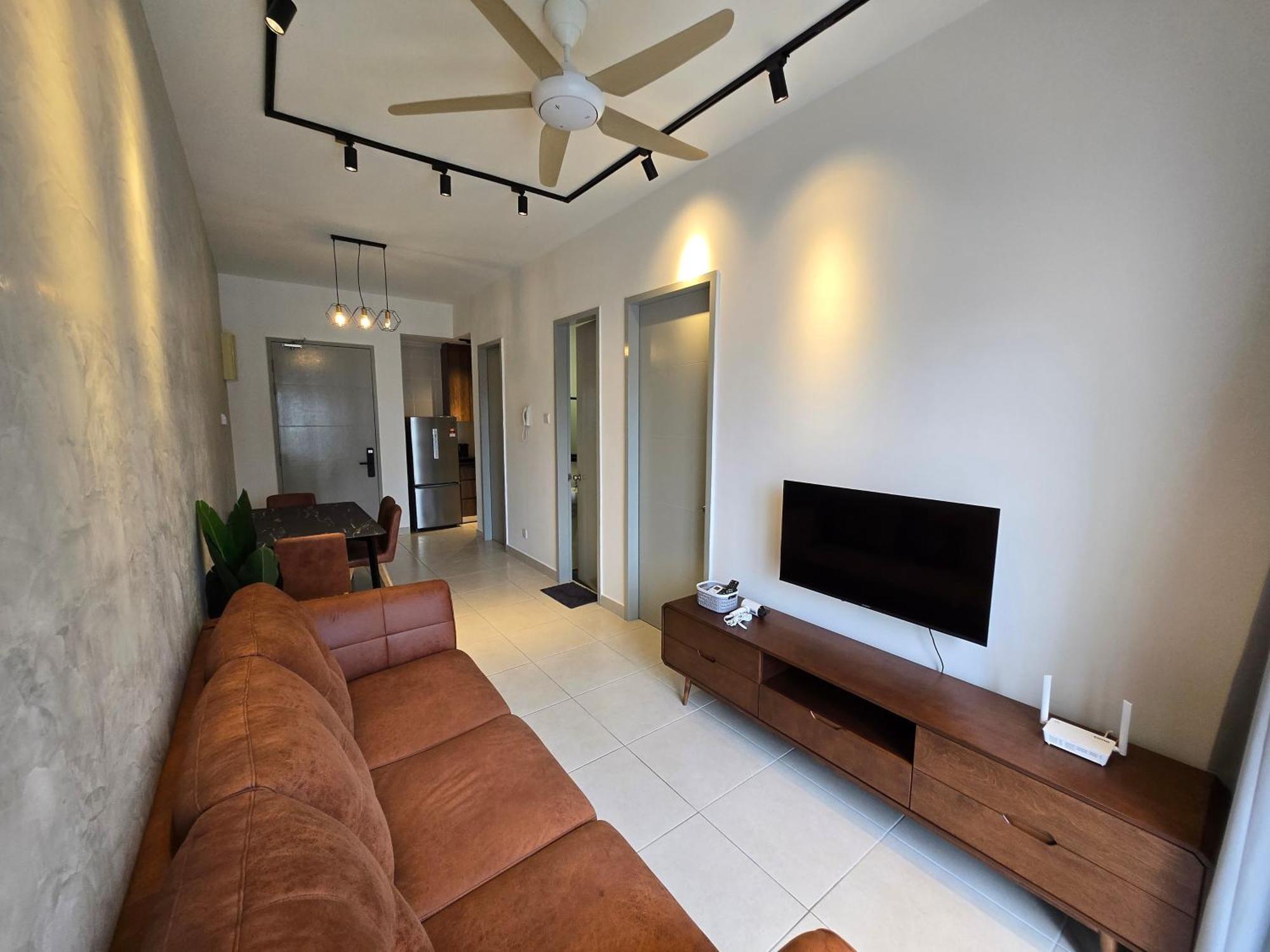Cozy 2 Bedrooms 4 Pax Menjalara Near Desa Park City Kuala Lumpur Exterior foto
